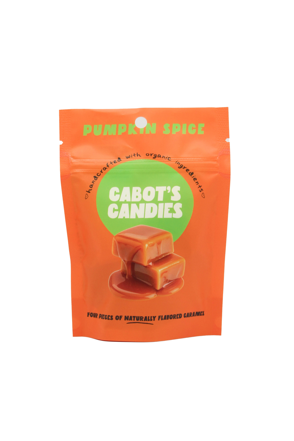 Gourmet Pumpkin Spice Caramels – Limited Edition – Cabot's Candies
