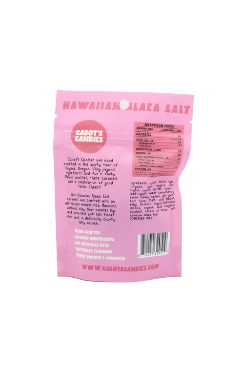 Artisanal Hawaiian Alaea Salt Caramels – Gourmet Candy - Cabot's Candies